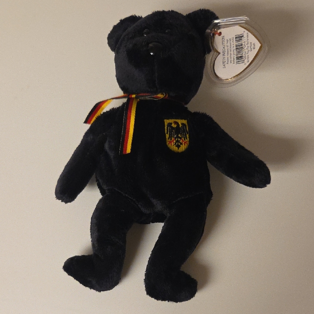 Ty Black Stuffed Animal Plush Bear